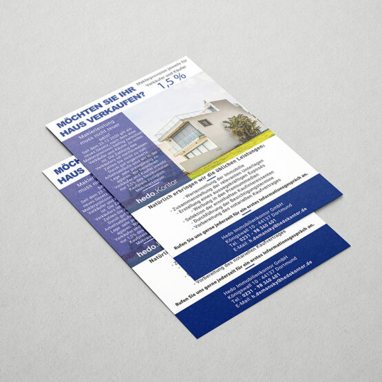 Hedo Immobilienkontor GmbH - Flyer