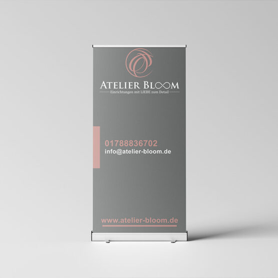 Atelier Bloom RollUp Display